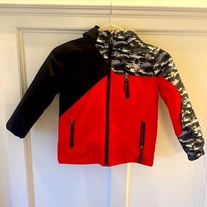 Spyder - Toddler Size 4 red/black ski jacket